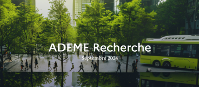 Ademe Recherche, La ville durable