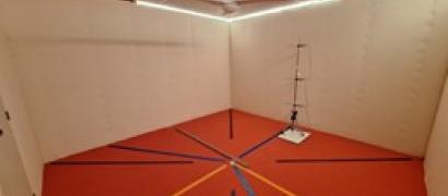 Photo de l’intérieur de la cellule d’essai