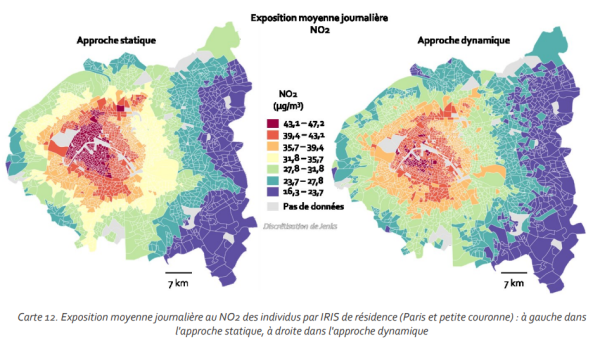 Ademe Thèse Analyse socio-spatiale de l’exposition des populations à la pollution atmosphérique en zone urbaine